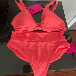 Vibrant Pink Bikini Set